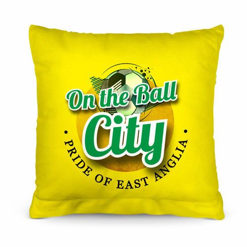 Norwich On the Ball - Football Legends - Cushion 10"