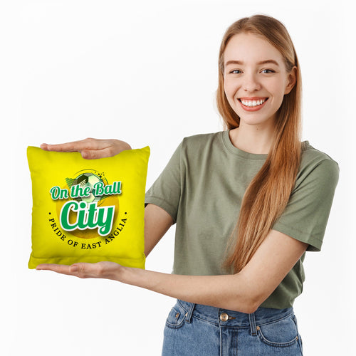 Norwich On the Ball - Football Legends - Cushion 10"