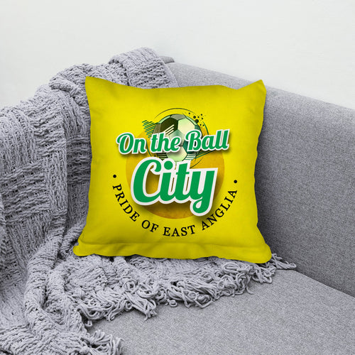 Norwich On the Ball - Football Legends - Cushion 10"
