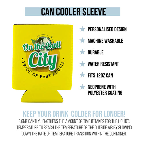 Norwich On the Ball - Football Legends - Can Cooler