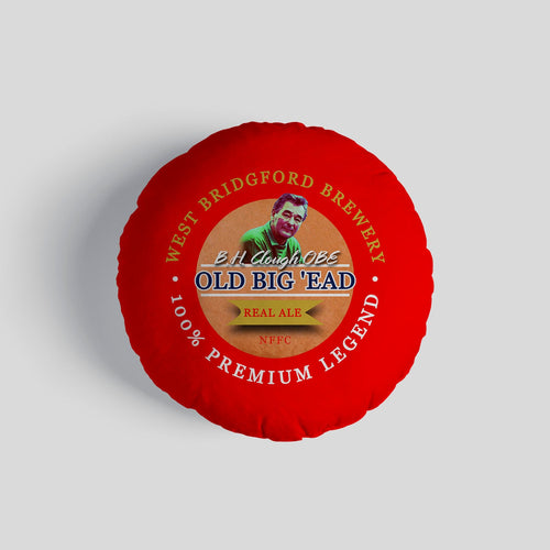 Nottingham Clough - Football Legends - Circle Cushion 14"