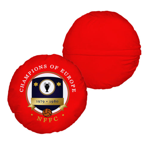 Nottingham European Cup - Football Legends - Circle Cushion 14"