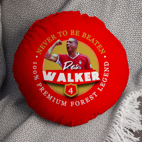 Nottingham Walker - Football Legends - Circle Cushion 14"