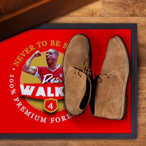 Nottingham Walker  - Football Legends - Door Mat -60cm X 40cm