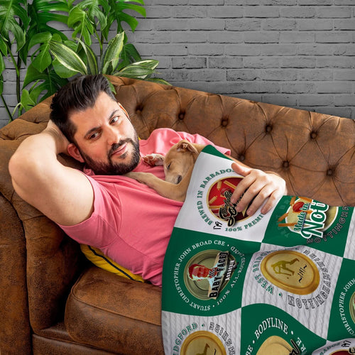 Nottinghamshire - Legend Collection - Fleece Blanket 150cm X 150cm