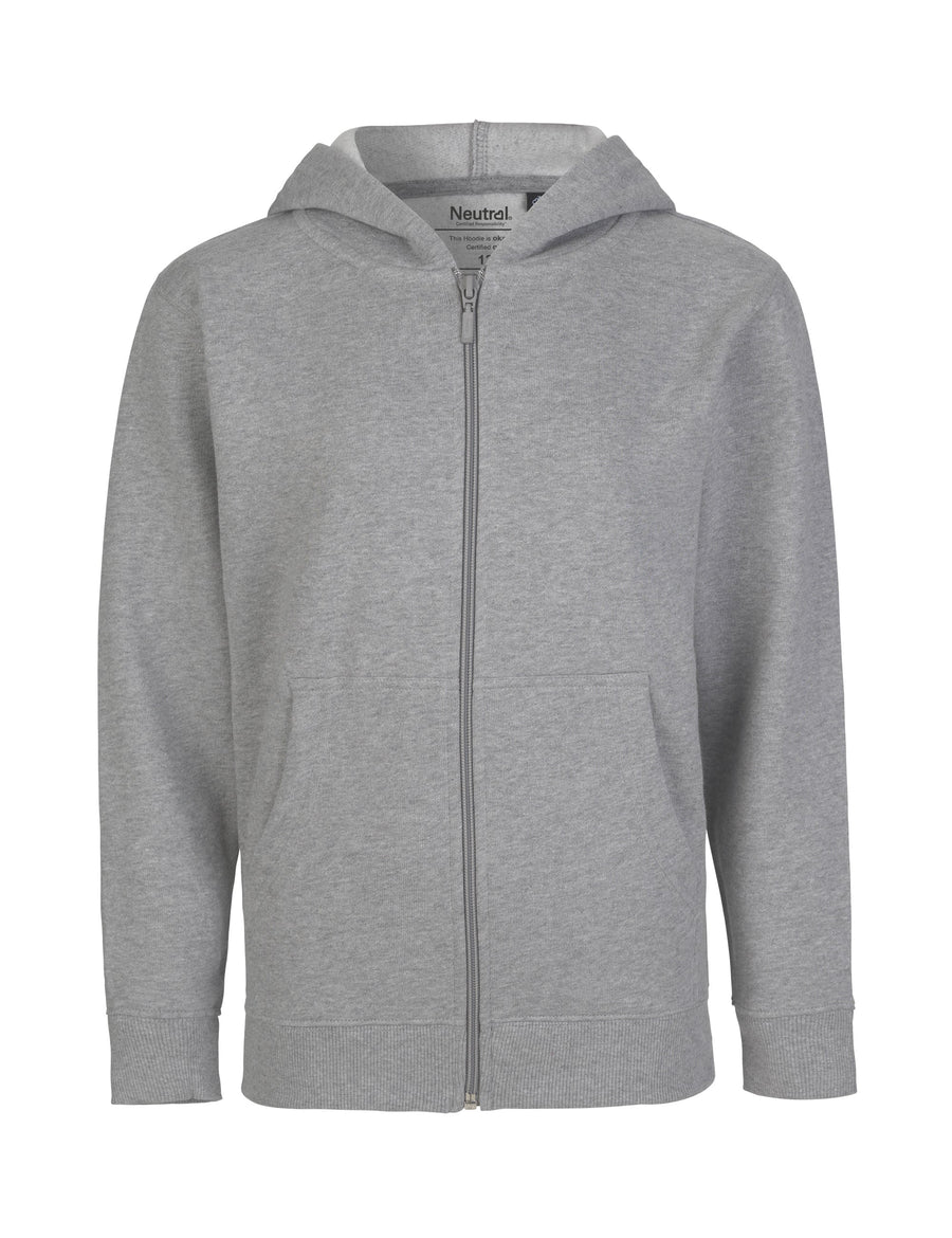 Fairtrade Organic Kids Zipped Hoodie