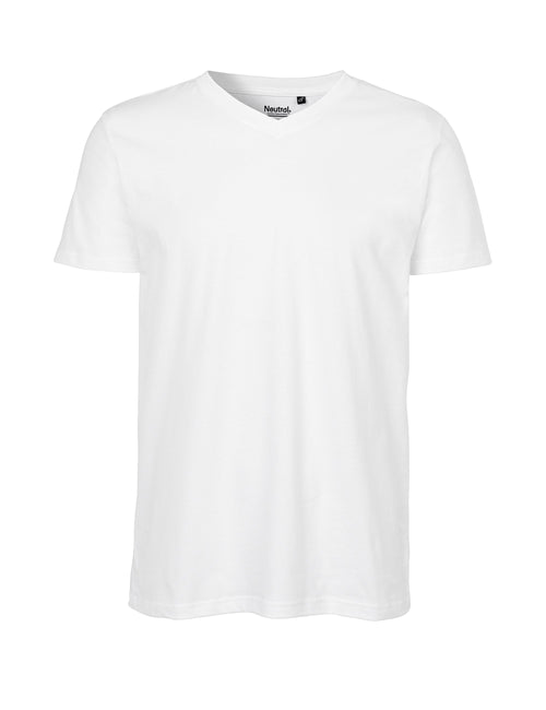 Fairtrade Organic V-neck T-shirt: Mens