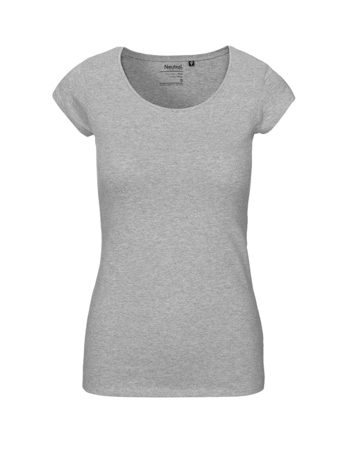Fairtrade Organic Roundneck T-shirt: Womens