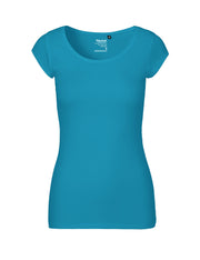 Fairtrade Organic Roundneck T-shirt: Womens