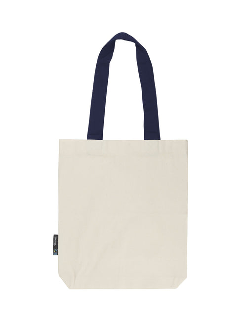 Fairtrade Organic Twill Bag with Contrast Handles