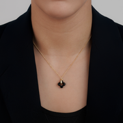 Golden Clover Necklace