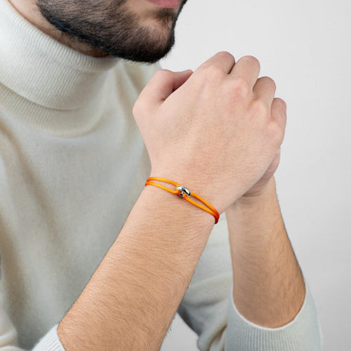 Silver Soho Cord Bracelet