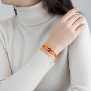 Red Soho Cord Bracelet
