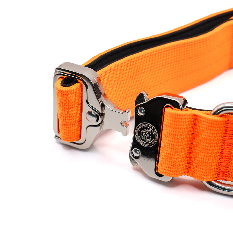 4cm Nylon BTactical™ Collar | Citrus Orange