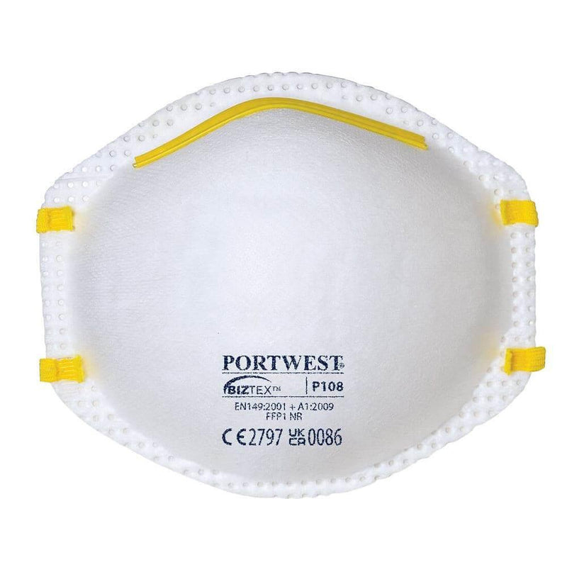Portwest P108 FFP1 Respirator Blister Pack (3 Pack)
