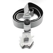 BTactical™ Nylon Frog Clip Dog Lead |  Extra-Strong Anti Tangle - Misty Grey