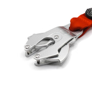 BTactical™ Nylon Frog Clip Dog Lead | Extra-Strong Anti Tangle - Citrus Red