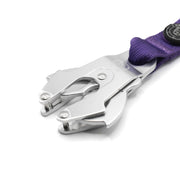 BTactical™ Nylon Frog Clip Dog Lead | Extra-Strong Anti Tangle - Lavender Purple