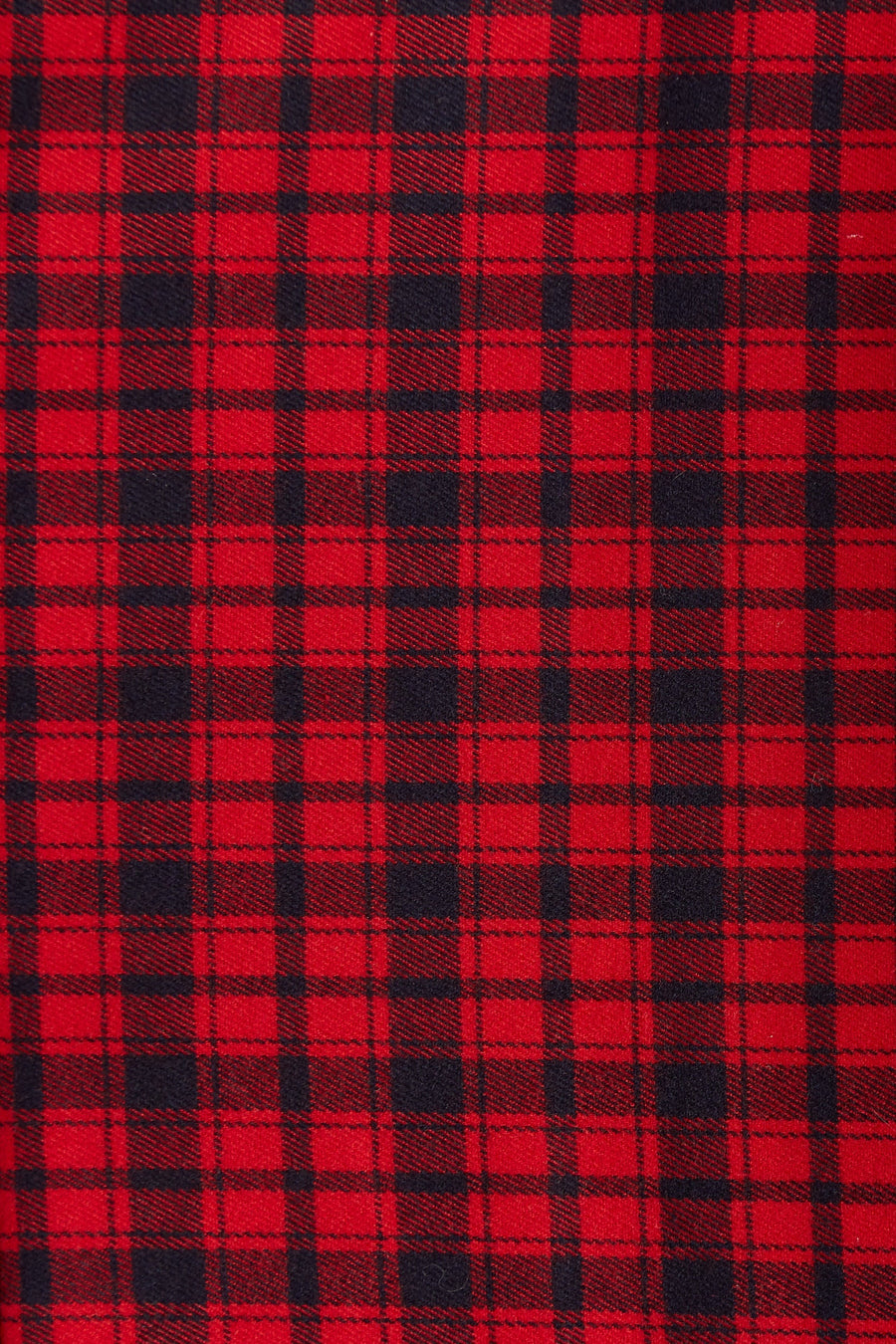 Louche Peppi Winter Gingham Midi Dress Red