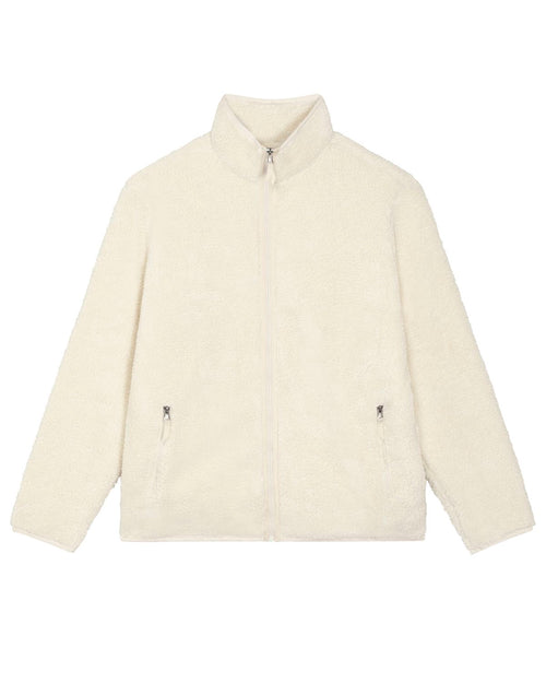 Recycled Sherpa Jacket Zipped: Unisex