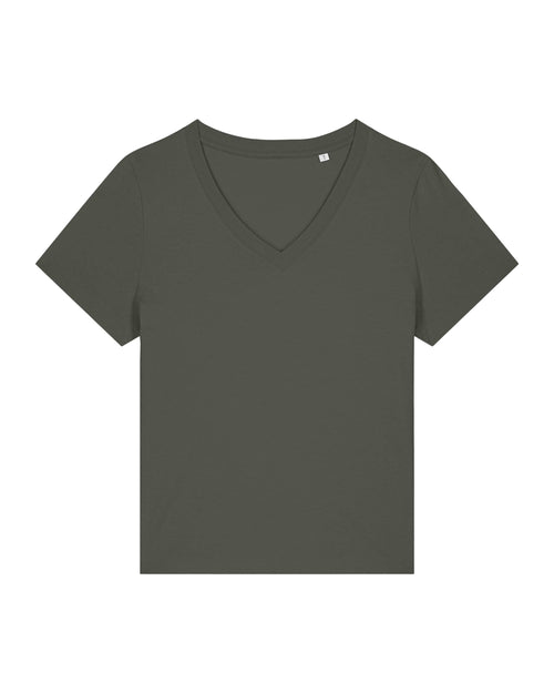 Organic Colours V-neck T-shirt Womens