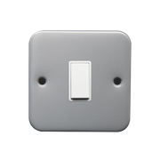 Caradok 1G 2Way 10A Switch Metalclad