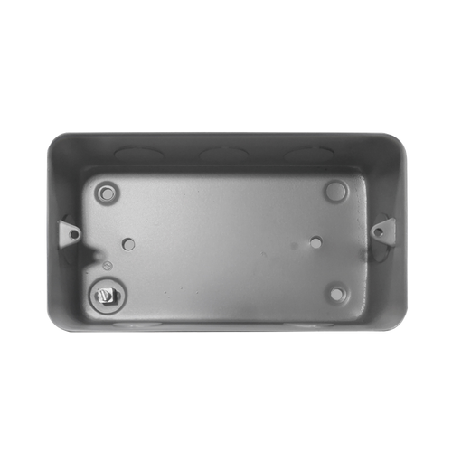 Caradok 2G 40mm Back Box c/w K/O Metalclad