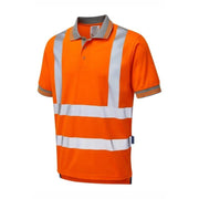 PULSAR PR176 Hi-Vis Orange Polo Shirt