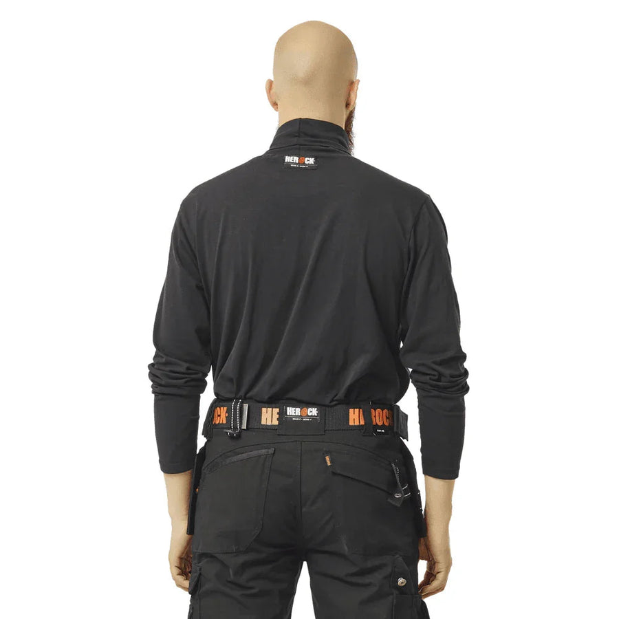 Herock Lotis Roll Neck Long Sleeve Top Black Medium