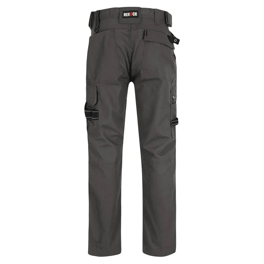 Herock Apollo Shortleg Multi Pocket Knee Pad Trousers Grey, 30" Waist 28" Leg