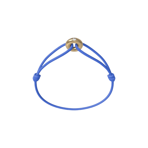 Mini Golden Soho Diamond Cord Bracelet