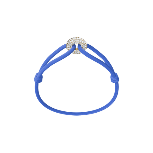 Golden Soho Pavé Cord Bracelet