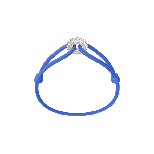 Rose Soho Pavé Cord Bracelet