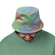 Pastel Rainbow Watercolour Bucket Hat