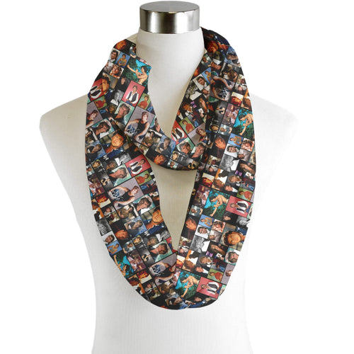 Patrick Swayze Montage - Scarf - Infinity  - Chiffon