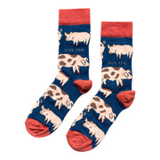 Save the Pigs Bamboo Socks