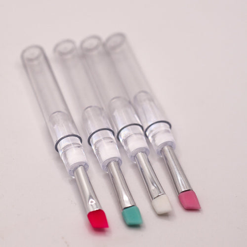Lash & Brow Lamination Tint Angled Silicone Brushes - 2 sizes