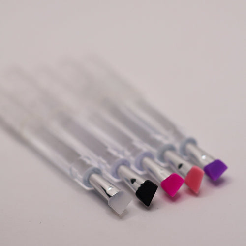 Lash & Brow Lamination Tint Angled Silicone Brushes - 2 sizes