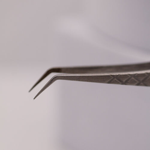 Hybrid 45 Degree Fibre Grip Tweezers