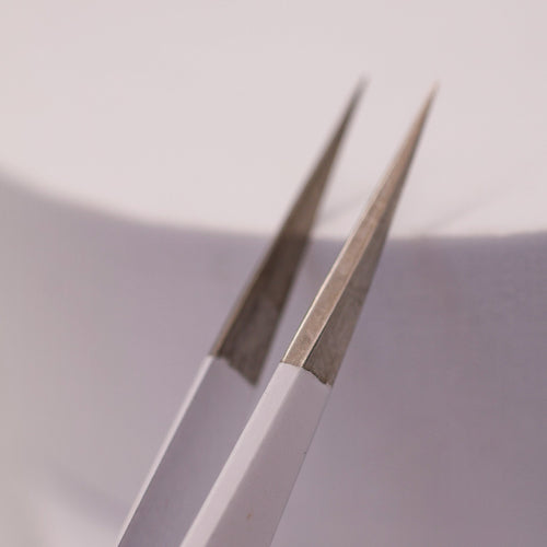 Straight Tip Isolation Tweezers Smooth Tip