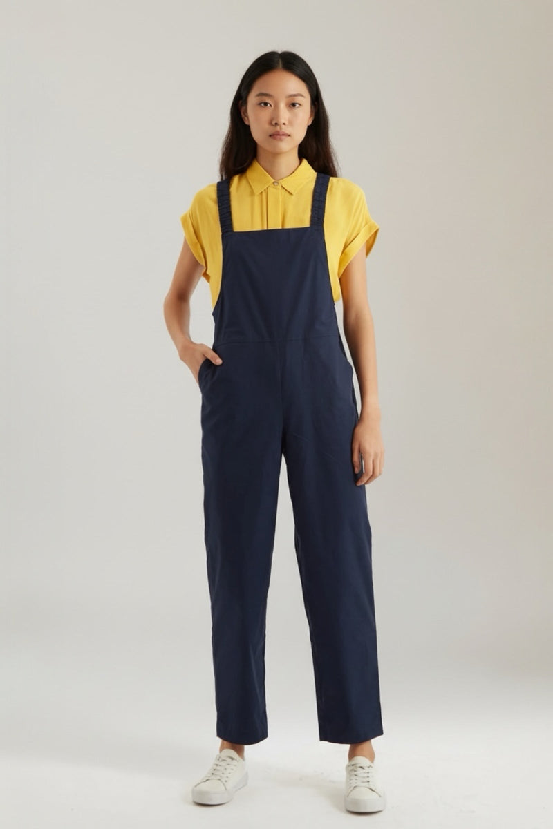 Tippie Poplin Dungarees