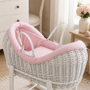 Wicker Pod Baby Deluxe Moses Basket-No stand included