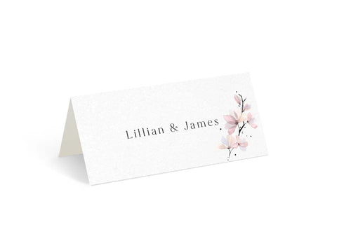 Place Cards - Pink Magnolia