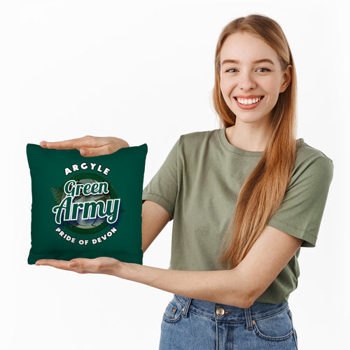 Plymouth Green Army - Football Legends - Cushion 10"