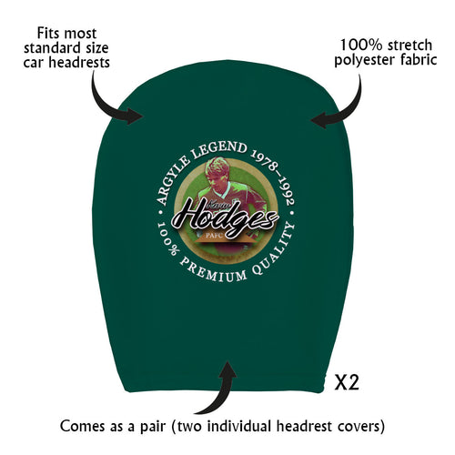 Plymouth Hodges - Football Legends - Headrest Cover