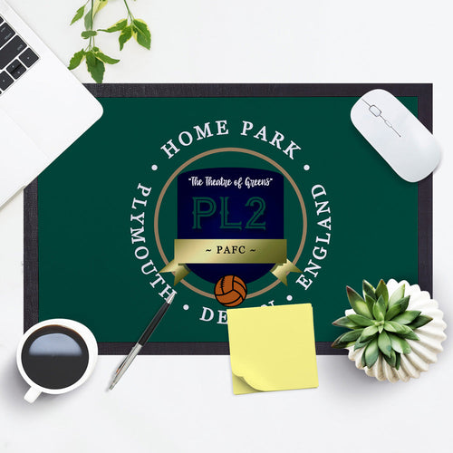 Plymouth Home Park  - Football Legends - Door Mat -60cm X 40cm