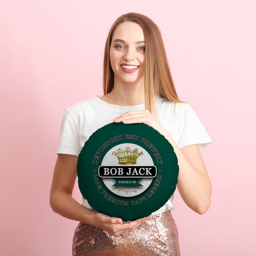 Plymouth Jack - Football Legends - Circle Cushion 14"