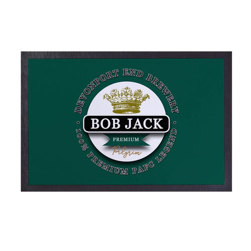 Plymouth Jack - Football Legends - Door Mat - 60cm X 40cm