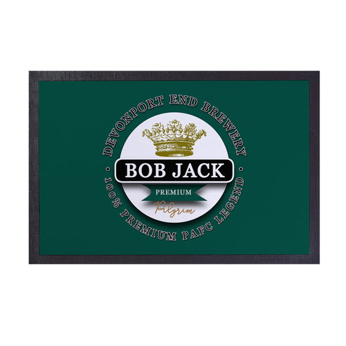 Plymouth Jack - Football Legends - Door Mat - 60cm X 40cm