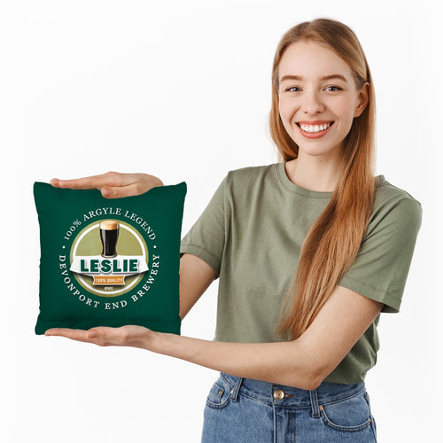 Plymouth Leslie - Football Legends - Cushion 10"